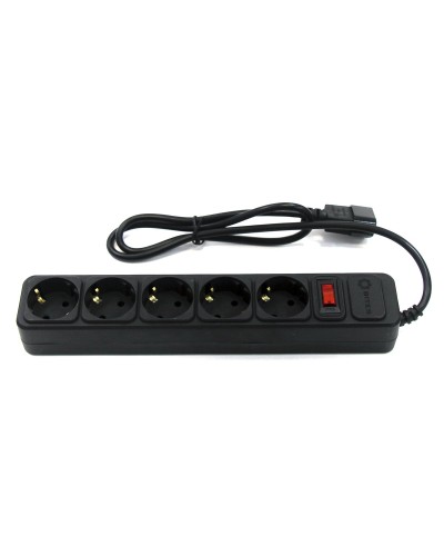 SP5B-110U. Сетевой фильтр 5 розеток, 1м, черный. 5bites в Волгограде
