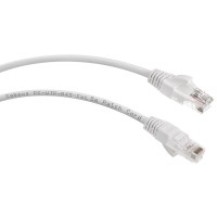 PC-UTP-RJ45-Cat.5e-0.15m-WH-LSZH (9486c), белый. Патч-корд медный. CABEUS