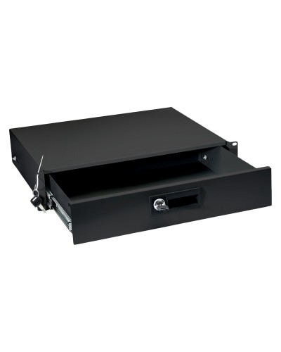 DRW-2U-BK (8637c). Ящик для документов 2U, глубиной 360 мм, цвет черный. CABEUS в Волгограде