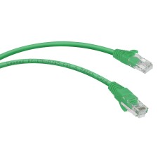 PC-UTP-RJ45-Cat.6-3m-GN (8687c), зелёный. Патч-корд медный. CABEUS