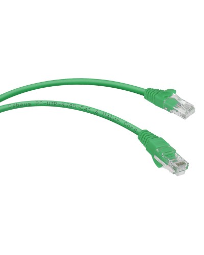 PC-UTP-RJ45-Cat.6-3m-GN (8687c), зелёный. Патч-корд медный. CABEUS в Волгограде