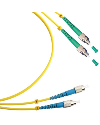 FOP(d)-9-FC/APC-FC/UPC-1,5m (8102c). Патч-корд оптический. CABEUS в Волгограде