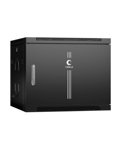 SH-05F-9U60/35m-BK (8611c). Шкаф телекоммуникационный 19 настенный 9U. CABEUS в Волгограде
