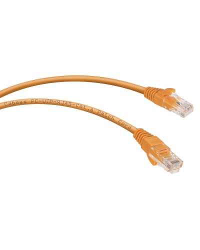 PC-UTP-RJ45-Cat.6-3m-OR (8701c), оранжевый. Патч-корд медный. CABEUS в Волгограде