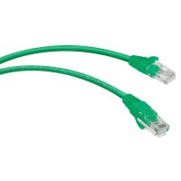 PC-UTP-RJ45-Cat.5e-0.5m-GN-LSZH (9504c), зелёный. Патч-корд медный. CABEUS