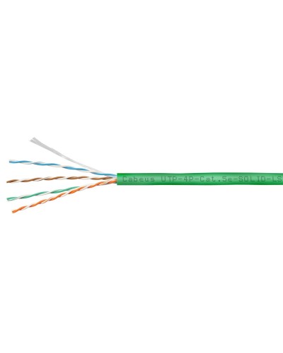 UTP-4P-Cat.5e-SOLID-LSZH-GN (9779c). Кабель «витая пара» (LAN) для структурированных систем связи. CABEUS в Волгограде