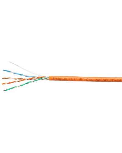 UTP-4P-Cat.5e-SOLID-OR-100 (7253c-5). Кабель «витая пара» (LAN) для структурированных систем связи. CABEUS в Волгограде