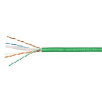 UTP-4P-Cat.6-SOLID-LSLTx-GN (11139c). Кабель «витая пара» (LAN) для структурированных систем связи. CABEUS