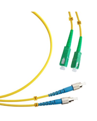 FOP(d)-9-SC/APC-FC/UPC-1m (8121c). Патч-корд оптический. CABEUS в Волгограде