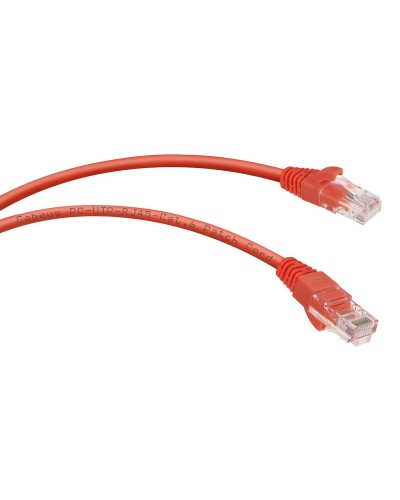 PC-UTP-RJ45-Cat.6-0.3m-RD (8689c), красный. Патч-корд медный. CABEUS в Волгограде