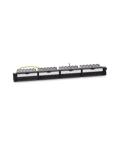 PL-24-KJ-RJ45-Cat.6a-SH-180T (11834c): Патч-панель 19" (1U), 24 порта RJ-45, категория 6a, полностью экранированная в Волгограде