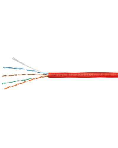 UTP-4P-Cat.5e-SOLID-LSZH-RD (9778c). Кабель «витая пара» (LAN) для структурированных систем связи. CABEUS в Волгограде