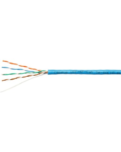UTP-4P-Cat.5e-SOLID-BL (7248c). Кабель «витая пара» (LAN) для структурированных систем связи. CABEUS в Волгограде