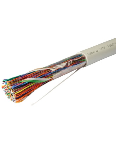 UTP-100P-Cat.3-IN (7284c). Кабель «витая пара» (LAN) для структурированных систем связи. CABEUS в Волгограде