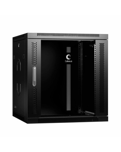 SH-05F-12U60/35-R-BK (10756c). Шкаф телекоммуникационный 19 настенный 12U. CABEUS в Волгограде