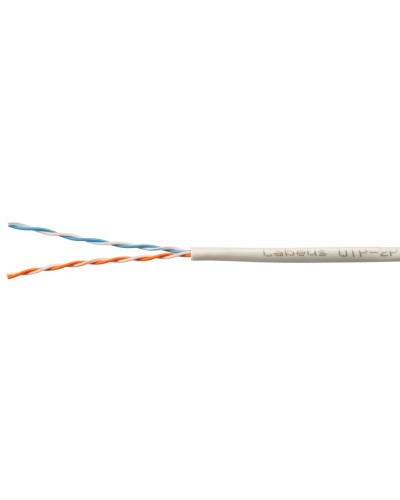 UTP-2P-Cat.5e-SOLID-GY-LIGHT-500 (11078c). Кабель «витая пара» (LAN) для структурированных систем связи. CABEUS в Волгограде