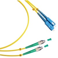 FOP(d)-9-FC/APC-SC/UPC-1,5m (8062c). Патч-корд оптический. CABEUS