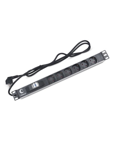 PDU-6P-B-2EU (7292c). Блок розеток 19. CABEUS в Волгограде