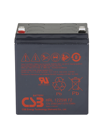 CSB HRL 1225W FR. Аккумулятор герметичный свинцово-кислотный. CSB в Волгограде