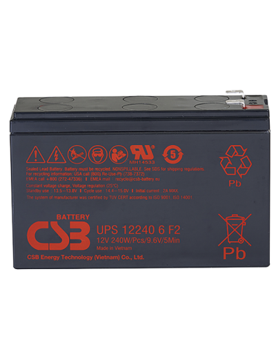 CSB UPS 122406. Аккумулятор герметичный свинцово-кислотный. CSB в Волгограде