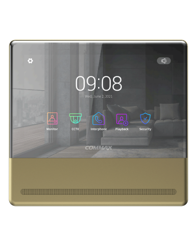 CDV-70QT/XL (золото). Монитор видеодомофона цветной. Commax в Волгограде