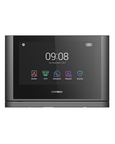 CDV-1024MA/VZ (темное серебро) Black Smog. Монитор видеодомофона цветной. Commax в Волгограде