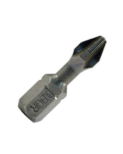 Биты Ph1x25 мм, Torsion, C 6,3 (10шт) (D-T-PH01-025-010). Биты фрезерованные. D.BOR в Волгограде