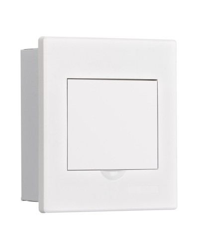 Корпус ЩРВ-М 4 модуля IP41 встраиваемый белая дверь (31100DEK). Корпус пластиковый. DEKraft в Волгограде