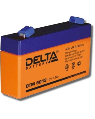 Delta DTM 6012. Аккумулятор герметичный свинцово-кислотный. Delta в Волгограде