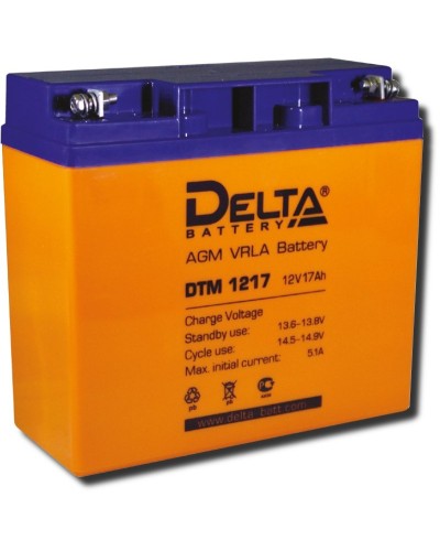 Delta DTM 1217. Аккумулятор герметичный свинцово-кислотный. Delta в Волгограде