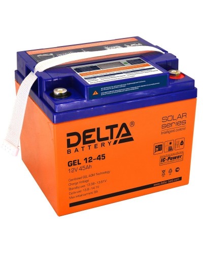 Delta GEL 12-45. Аккумулятор герметичный свинцово-кислотный. Delta в Волгограде