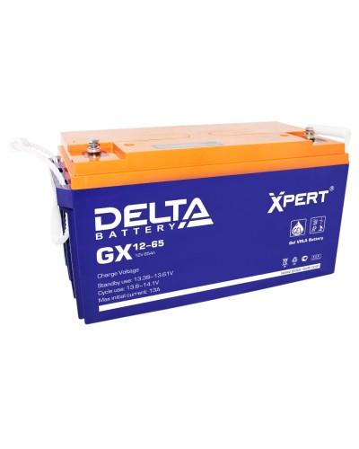 Delta GX 12-65. Аккумулятор герметичный свинцово-кислотный. Delta в Волгограде
