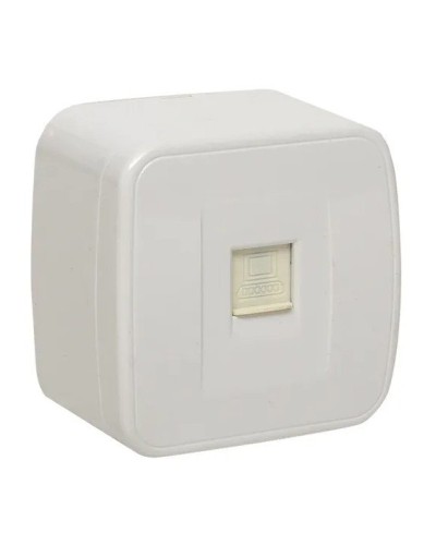 Минск Розетка RJ-45 1-местная ОП 1А (EGK01-035-10). Розетка RJ-45 1-местная ОП 1А. EKF в Волгограде