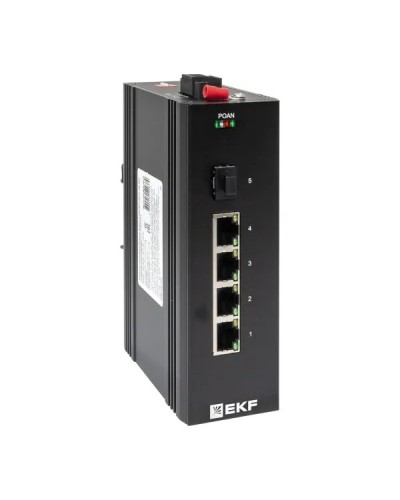 TSX-U-1GX/SFP-4GTP. Промышленный неуправляемый коммутатор. EKF в Волгограде