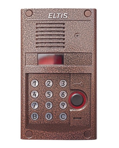 DP305-RDC24 (медь). Блок вызова домофона. ELTIS в Волгограде