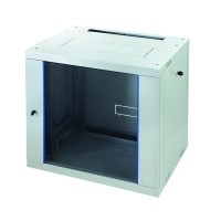 60W-15-66-31GY. Шкаф телекоммуникационный 19 настенный 15U. Eurolan
