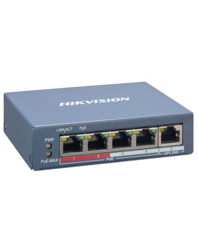 DS-3E1105P-EI. Коммутатор с POE. Hikvision в Волгограде