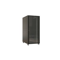 TTBR-3288-AS-RAL9004. Шкаф телекоммуникационный 19 напольный 32U. Hyperline