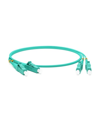 FC-D2-503-LC/PR-LC/PR-H-1M-LSZH-AQ. Патч-корд волоконно-оптический многомодовый. Hyperline в Волгограде