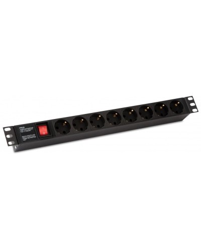 SHE19-8SH-S-IEC. Блок розеток 19. Hyperline в Волгограде