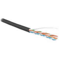 UUTP4-C5E-S24-OUT-LSZH-BK-500. Кабель «витая пара» (LAN) для структурированных систем связи. Hyperline