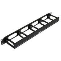 CM-1U-5R-PL-COV. Кабельный организатор 19. Hyperline