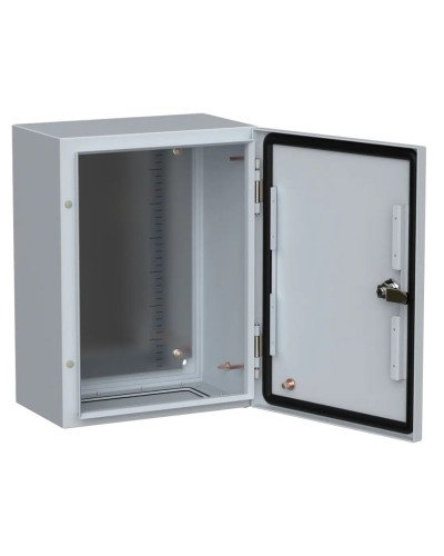 ЩМП-40.30.20 УХЛ1 IP66 400x300x200 TITAN 5 (TI5-10-N-040-030-020-66). Шкаф металлический с монтажной платой. IEK в Волгограде