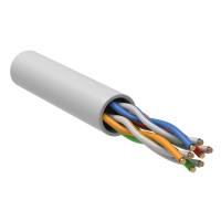 GENERICA U/UTP кат. 5E 24AWG 4 пары LSZH INDOOR белый (BC1-C5E04-128-305-G). Кабель «витая пара» (LAN) для структурированных систем связи. IEK