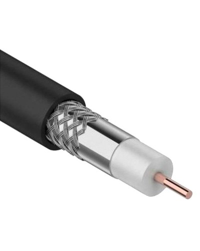 GENERICA RG59 CCS 75Ом FPE PVC белый (CC1-R5F1-111-100-G). Кабель коаксиальный омедненный. IEK в Волгограде