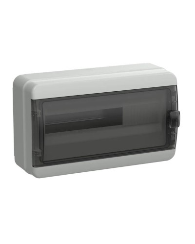 Корпус пластиковый КМПн-18 IP65 TEKFOR (TF5-KP72-N-18-65-K03-K02). Корпус модульный пластиковый черная прозрачная дверь. IEK в Волгограде