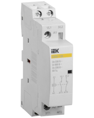Контактор модульный КМ20-11M AC (MKK11-20-11). Контактор модульный. IEK в Волгограде