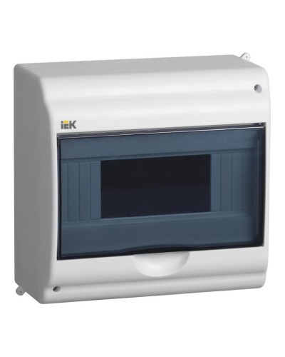 Корпус пластиковый КМПн 2/9-1 IP31 белый KREPTA 3 (MKP42-N-09-31-01). Щиток модульный с прозрачной дверцей, настенный. IEK в Волгограде