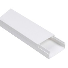 Короб 60х40 ECOLINE (CKK11-060-040-1-K01-018). Кабель-канал с двойным замком. IEK