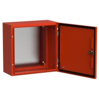 ЩМП-40.40.20 УХЛ1 IP66 RAL3020 TITAN 5 (TI5-13-N-040-040-020-66). Корпус металлический с монтажной платой. IEK